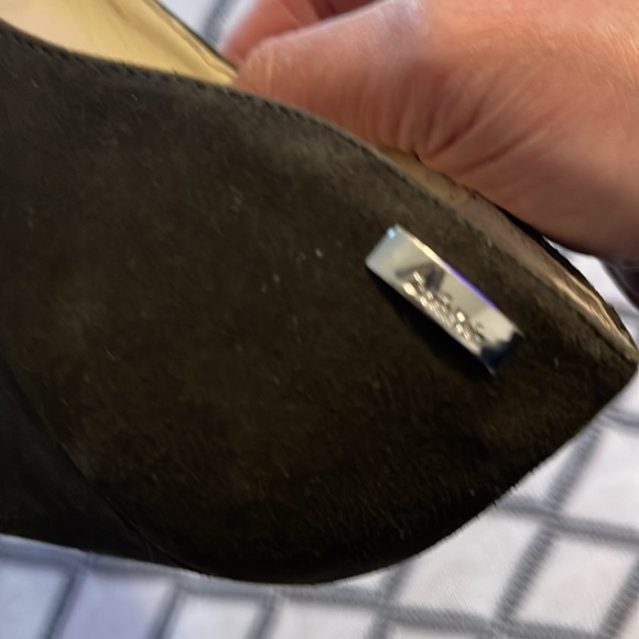 Calvin Klein Suede Fabric Wedge Pump - Picture 10 of 16